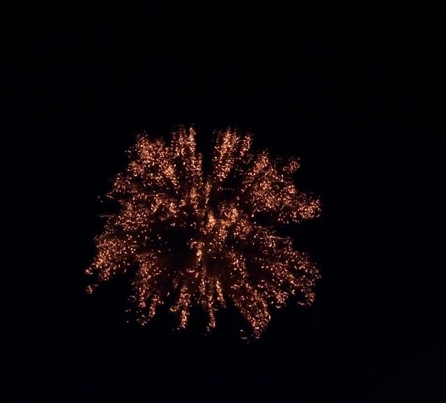 More fireworks