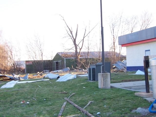  Tornado damage