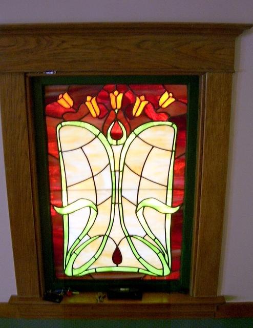 Foyer stained glass