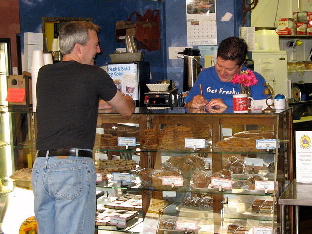 Jeff at the Midtown Cafe