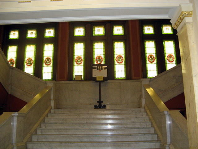 Courthouse stained glass