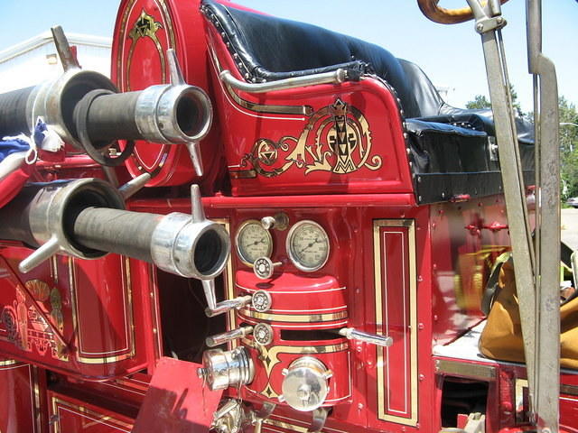 Historic fire truck