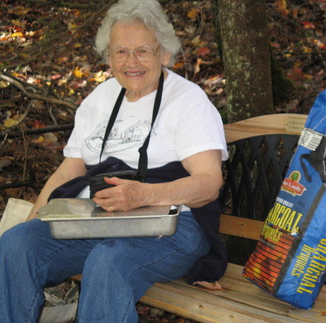 On the bench