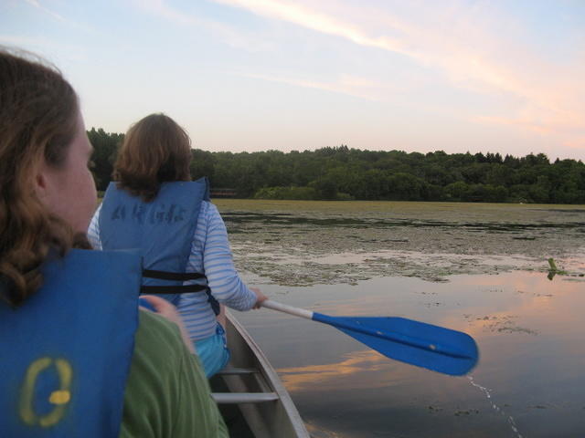 Midsummer's eve canoing