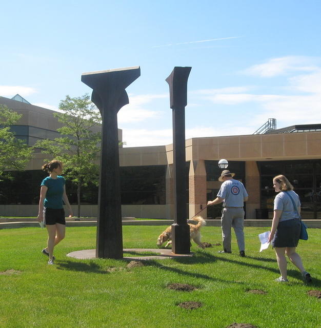 North campus sculpture