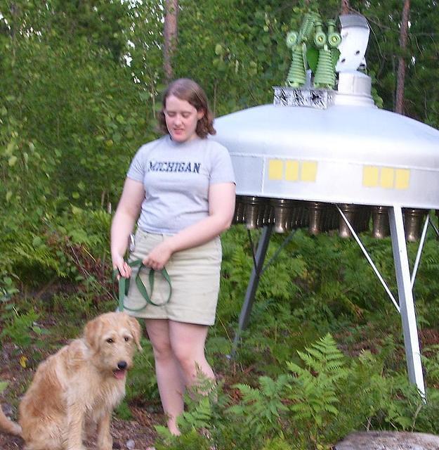 Kate and Otto with spaceship