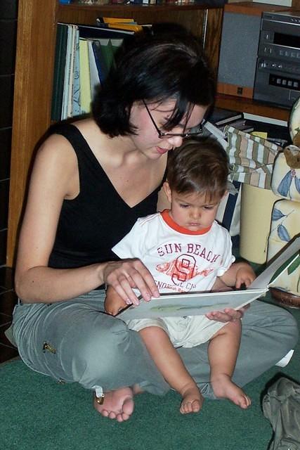 camp_grandma_beth_reading_to_dash