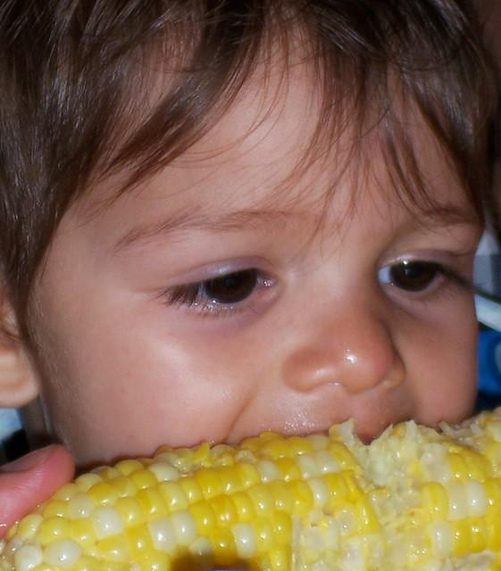 dash with corn