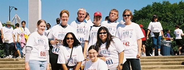 group at walk