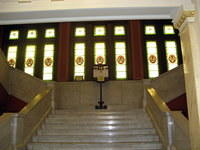 Courthouse stained glass