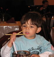 I'm sure I remember how to use chopsticks