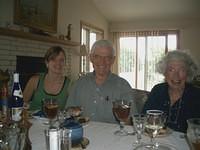 joe with two young women