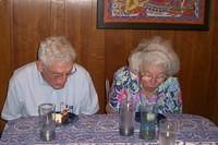 madison blowing out candles