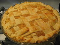 Peach pie