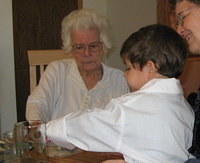 Great-grandma Fisher and Dash