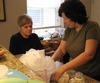 making phyllo with dimitra