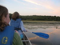 Midsummer's eve canoing