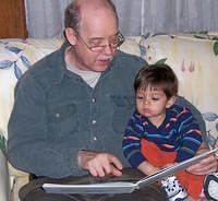 john reading to dash